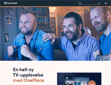 Tablet Screenshot of canaldigital.se