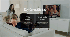 Desktop Screenshot of canaldigital.no