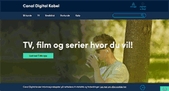 Desktop Screenshot of kabel.canaldigital.no